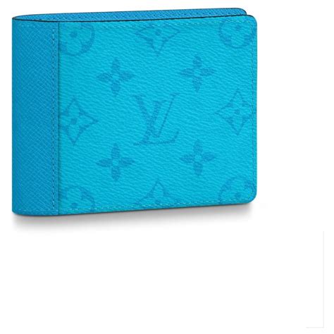 Portafogli Louis vuitton in Pelle Blu 